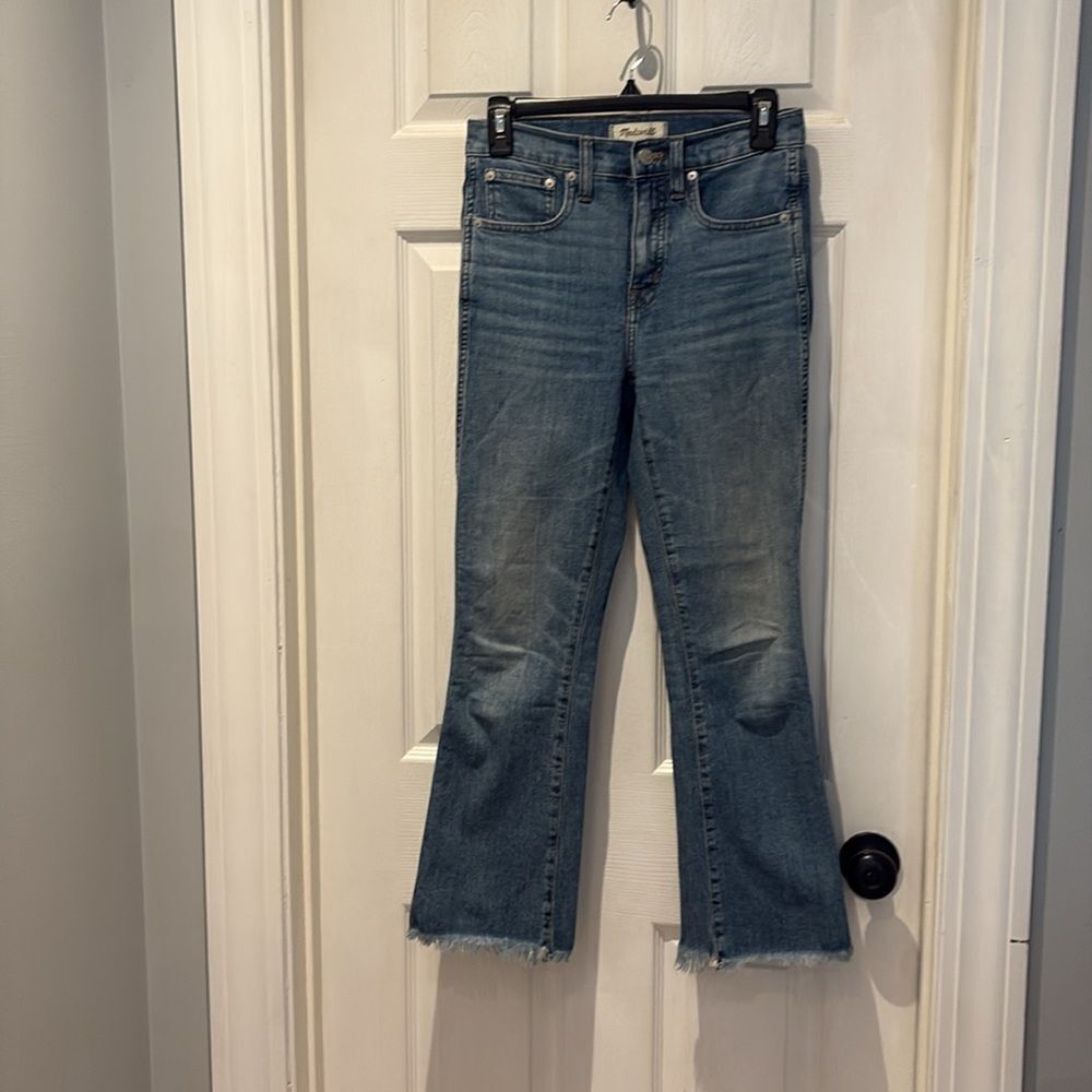 Madewell cali demi boot jeans SZ 25 - Picture 3 of 14